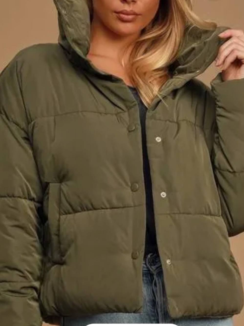Free people |  Weekender Black Quilted Puffer jacket - Picture 3 of 9